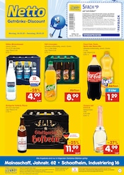 Aktueller Netto Marken-Discount Prospekt mit Getränke, "DER ORT, AN DEM DU IMMER AUSGEZEICHNETE PREISE FINDEST.", Seite 1