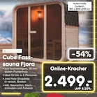 Cube Fasssauna Fjora bei Netto Marken-Discount im Bersenbrück Prospekt für 2.499,00 €