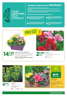 Prospectus Jardineries du terroir à Saint-Julien-en-Genevois, "La Jardinerie JURA MONT-BLANC", 8 pages de promos valables du 19/03/2025 au 29/03/2025