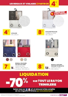 Promotion Rideau Occultant dans le prospectus Stokomani, valable du 22/10/2025 au 02/11/2025 Promo Rideau Occultant dans le catalogue Stokomani du moment à la page 18