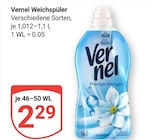 Weichspüler im Angebot bei GLOBUS in Krefeld Weichspüler Angebote von Vernel bei GLOBUS Krefeld für 2,29 €