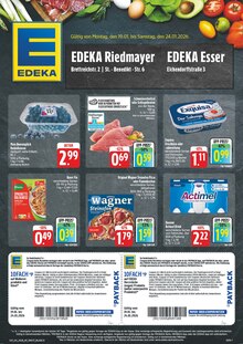 Pizza im EDEKA Prospekt "Wir lieben Lebensmittel!" mit 8 Seiten (Würzburg)