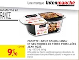 Cocotte : Bœuf Bourguignon et ses Pommes de Terre Persillées - Jean Rozé en promo chez Intermarché Châlons-en-Champagne à 9,70 €