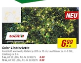 toom Baumarkt Zittau - Solar-Lichterkette Angebot im Prospekt Solar-Lichterkette bei toom Baumarkt im Zittau Prospekt für 6,99 €