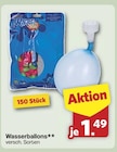 famila Nordwest Vechta - Wasserballons Angebot im Prospekt Wasserballons bei famila Nordwest im Vechta Prospekt für 1,49 €