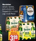 Natur Radler Grapefruit im Angebot bei REWE in Hennef Natur Radler Grapefruit Angebote von Warsteiner bei REWE Hennef für 3,99 €