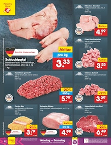 Schweinefleisch im aktuellen Netto Marken-Discount Prospekt (Bremerhaven) Schweinefleisch im Netto Marken-Discount Prospekt "Aktuelle Angebote" mit 63 Seiten (Bremerhaven)