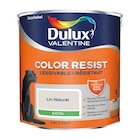 Peinture(d) murs et boiseries Color Resist Dulux Valentine satin lin naturel 2,5L - Dulux Valentine - Castorama à Chelles Peinture(d) murs et boiseries Color Resist Dulux Valentine satin lin naturel 2,5L - Dulux Valentine en promo chez Castorama Chelles à 46,90 €