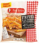 Frites à la graisse de canard surgelées - POM BISTRO - Intermarché à Aubagne Frites à la graisse de canard surgelées - POM BISTRO en promo chez Intermarché Aubagne à 3,98 €