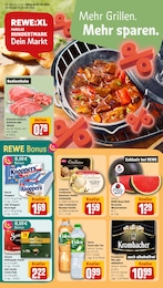 REWE Prospekt für Waldalgesheim: "Dein Markt", 22 Seiten, 03.08.2026 - 08.08.2026