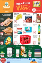 Aktueller GLOBUS Supermarkt Prospekt in Freilassing und Umgebung, "Aktuelle Angebote" mit 18 Seiten, 22.04.2024 - 27.04.2024
