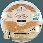 4 Galettes de blé noir au sel de Guérande - BERNARD JARNOUX CRÊPIER en promo chez Intermarché Hyper 4 Galettes de blé noir au sel de Guérande - BERNARD JARNOUX CRÊPIER dans le catalogue Intermarché Hyper