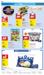 Prix et réduction Camembert dans le prospectus Carrefour Market en cours Offre Camembert dans le catalogue Carrefour Market du moment à la page 42