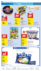 Promos Roquefort Société dans le catalogue "LE MOIS À VOS MARQUES, PRÊTS, PARTEZ !" de Carrefour Market à la page 42