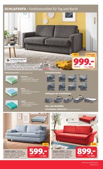 Sofa im Segmüller Prospekt "Zum Glück gibt’s Segmüller - Bestseller zu Bestpreisen" mit 30 Seiten (Leverkusen)