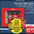 Coca-Cola, Fanta, Sprite bei E center im Prospekt "" für 11,99 €