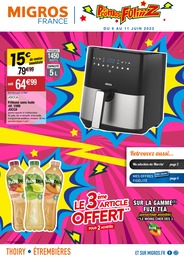 Catalogue Migros France à Ambilly, avec 32 pages Prospectus Migros France à Ambilly, "Les Promos Foliiiz", 32 pages, 06/06/2023 - 11/06/2023