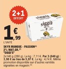 Skyr mangue - passion 2% mat.Gr. - SIGGI'S" - E.Leclerc Skyr mangue - passion 2% mat.Gr. - SIGGI'S" à 1,99 € dans le catalogue E.Leclerc