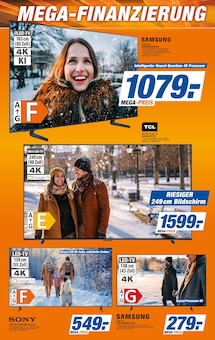 Fernseher im expert Prospekt "Top Angebote" mit 8 Seiten (Warendorf)