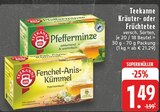 Pfefferminze oder Fenchel-Anis-Kümmel Angebote von Teekanne bei EDEKA Grevenbroich für 1,49 €