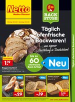 Netto Marken-Discount Prospekt "Die neue Back-Tradition", 2 Seiten, für Schömberg, 30.03.2020 - 04.04.2020 Netto Marken-Discount Prospekt "Die neue Back-Tradition", 2 Seiten, für Schömberg, 30.03.2020 - 04.04.2020