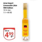 Aktuelle Likör Angebote bei GLOBUS in Krefeld Aktuelles Limoncello Likör WM-Edition Angebot bei GLOBUS in Krefeld ab 4,99 €