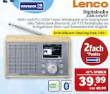 Digitalradio "DAR-017WH" Angebote von Lenco bei Marktkauf Nürnberg für 39,99 €