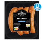Krakauer oder Bratwurst von Butcher's by Penny im aktuellen Penny Prospekt für 2,49 €