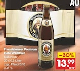 Aktuelle Bier Angebote bei Netto Marken-Discount in Pulheim Aktuelles Premium Hefe Weißbier Angebot bei Netto Marken-Discount in Pulheim ab 13,99 €