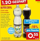 Cola oder Limonaden im Angebot bei Netto Marken-Discount in Wermelskirchen Cola oder Limonaden Angebote von Freeway bei Netto Marken-Discount Wermelskirchen für 0,55 €