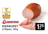 Bierwurst im Angebot bei EDEKA in Bottrop Bierwurst Angebote von Rasting bei EDEKA Bottrop für 1,29 €