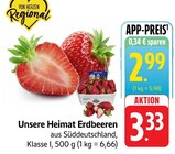 Unsere Heimat Erdbeeren bei EDEKA im Prospekt "" für 2,99 €