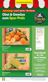 Mais im Lidl Prospekt "LIDL LOHNT SICH" mit 59 Seiten (Duisburg)