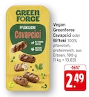 Vegan Greenforce Cevapcici Angebote von Greenforce bei E center Homburg für 2,49 €