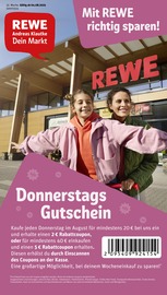 Aktueller REWE Supermarkt Prospekt in Hemmingen und Umgebung, "Dein Markt" mit 32 Seiten, 04.08.2025 - 09.08.2025