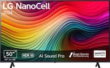 50 NANO 81 T64 50" NanoCell TV Angebote von LG bei MediaMarkt Saturn Kerpen für 399,00 €