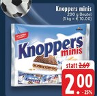E center Remscheid - Knoppers minis Angebot im Prospekt Knoppers minis bei E center im Remscheid Prospekt für 2,00 €