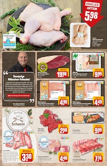 Schweinefilet im REWE Prospekt "Dein Markt" mit 36 Seiten (Fürth)