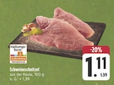 Aktuelle Schnitzel Angebote bei E center in Nürnberg Aktuelles Schweineschnitzel Angebot bei E center in Nürnberg ab 1,11 €
