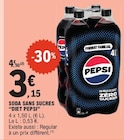 Soda sans sucres "Diet Pepsi" - Pepsi dans le catalogue E.Leclerc