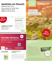 Aktueller LINDA Premiumapotheke Apotheken Prospekt in Hilden und Umgebung, "Aktuelle Angebote" mit 3 Seiten, 01.09.2025 - 30.09.2025