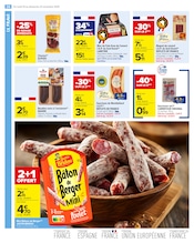 Saucisse Angebote im Prospekt "PETIT-DÉJEUNER" von Carrefour Market Saucisse Angebote im Prospekt "PETIT-DÉJEUNER" von Carrefour Market auf Seite 28