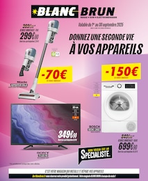Catalogue Multimédia & Electroménager de Blanc Brun à Petit-Mars Prospectus Blanc Brun à Petit-Mars, "DONNEZ UNE SECONDE VIE À VOS APPAREILS", 8 pages, 01/09/2025 - 30/09/2025