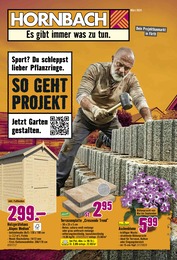 Hornbach Prospekt "Sport? Du schleppst lieber Pflanzringe." für Zirndorf, 33 Seiten, 13.03.2024 - 09.04.2024