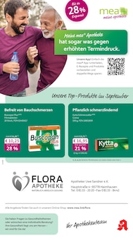Aktueller mea - meine apotheke Prospekt "Unsere September-Angebote" Seite 1 von 4 Seiten für Haimhausen
