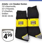 Arbeits-Socken Angebote bei GLOBUS Kaarst für 4,99 €