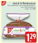 vital & fit Mehrkornbrot Angebote von Gut & Günstig bei EDEKA Düsseldorf für 1,29 €
