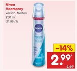 Haarspray Angebote von Nivea bei Netto Marken-Discount Aurich für 2,99 €