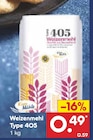 Weizenmehl Type 405 Angebote bei Netto Marken-Discount Fürth für 0,49 €