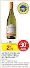 IGP Pays d'Oc Blanc Chardonnay 2024 - BY HAUSSMANN en promo chez Intermarché Super Coutances à 2,76 €